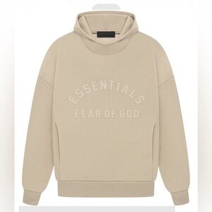 Essentials dusty beige hoodie